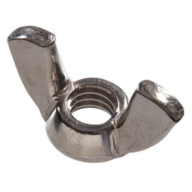 The Hillman Group 4361 1/4-28 Stainless Steel Wing Nut (6-Pack)