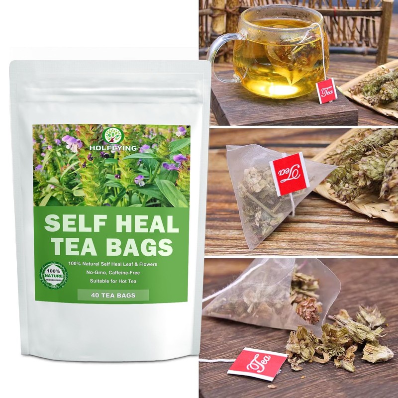 100% Natural Self Heal Tea, 40 Teabags, Prunella vulgaris, Pure
