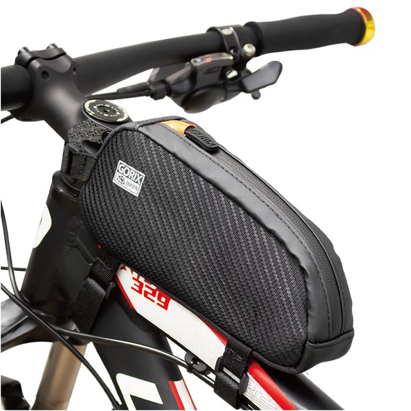 GORIX (GX-BT39) Bicycle Top Tube Bag, Waterproof, Frame Bag, Front,