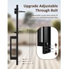 Tinewa Front Door Lock Set, Full Escutcheon Front Door Handle