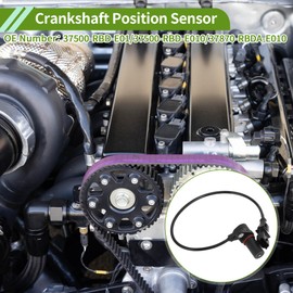 HOPESPANNER No.37500-RBD-E01 Crankshaft Position Sensor for HONDA CR-V 2.2 CTDi 05-06 Sturdy Black Engine Crank CKP Sensor Metal Plastic 1 Pc