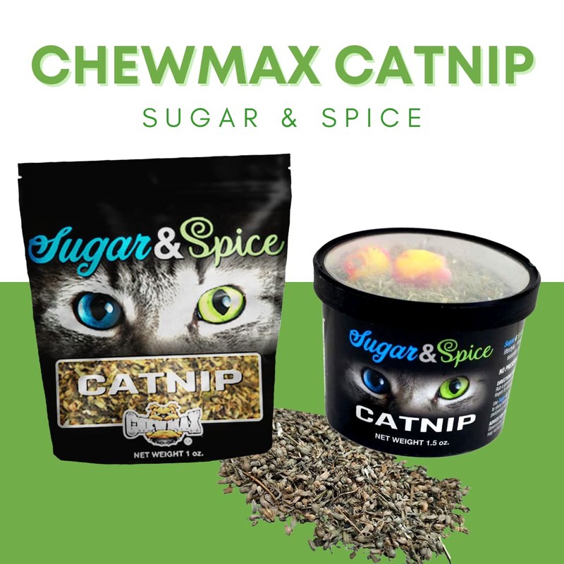 CHEWMAX Sugar & Spice Catnip 1.5oz Container