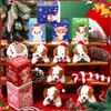 24 Sets Christmas Mini Plush Gift with Box Christmas Stuffed