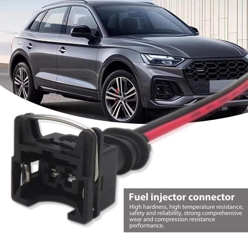 2024 Upgraded 8-Pack Fuel Injector Connector Wiring Plugs Clips Fit