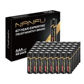 NANFU AAA 20 Alkaline Batteries…