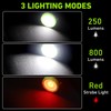 SEAMAGIC 3-Pack Rechargeable LED Work Lights with Portable Case, 360-Degree