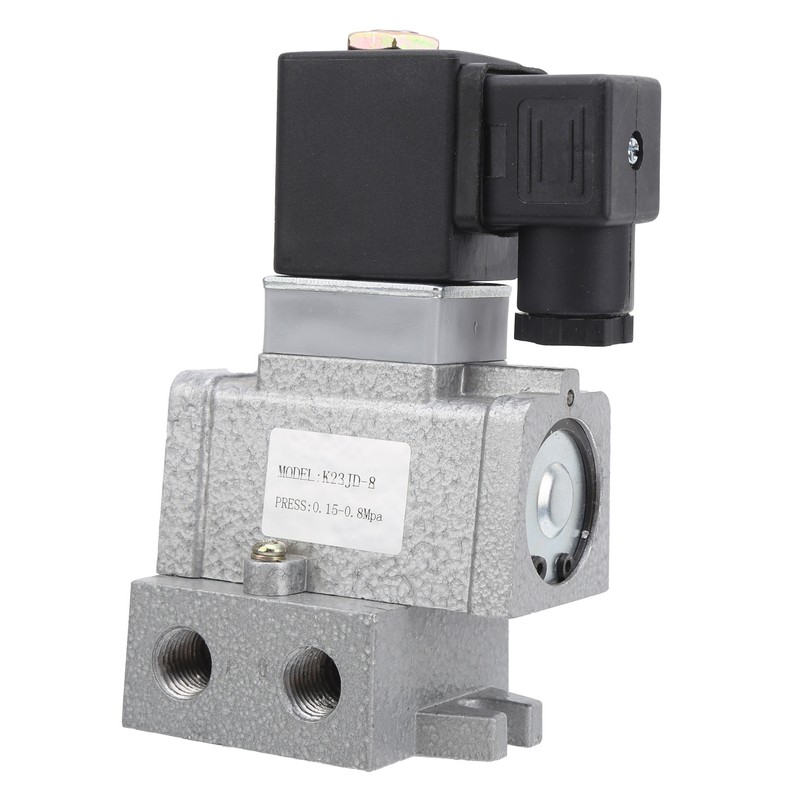 Pneumatic Solenoid Valve 2 Position 3 Way Electric Controller G1/4in