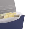 D.RECT 5888 Expandable Expanding Document Folders 12 Compartments A6 for