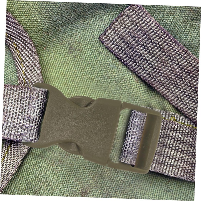 Operitacx Adjustable Backpack Buckles 4pcs Plastic Buckle Clips Quick Slide