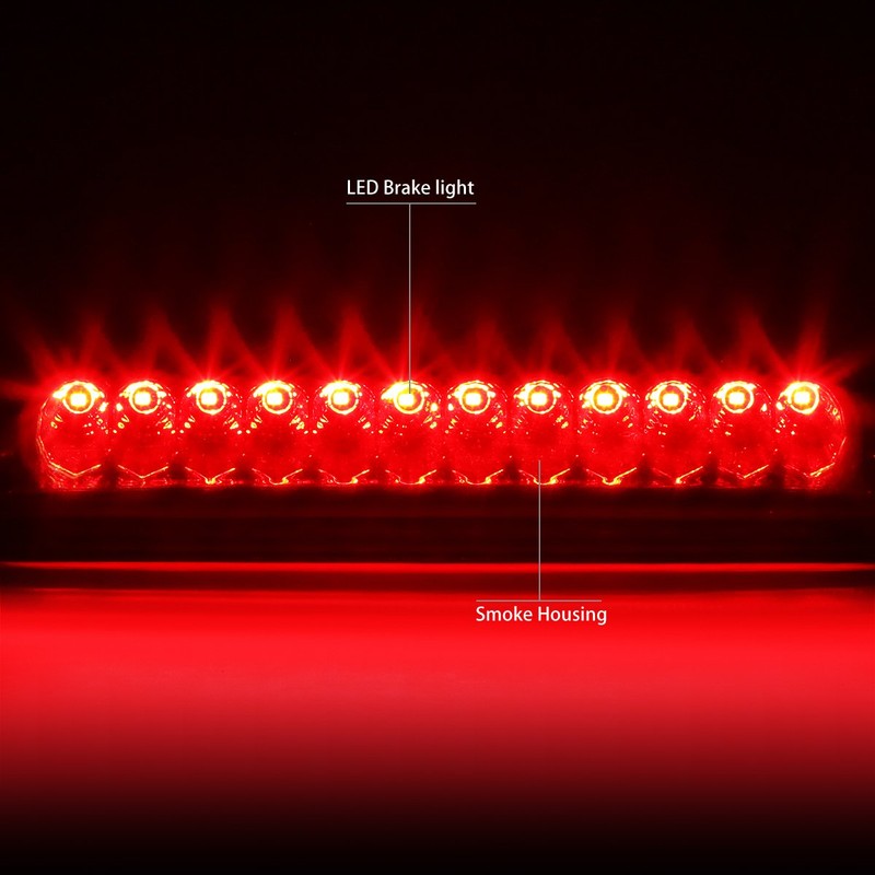 DNA Motoring 3BL-FE98-LED-SM LED Third Brake Light