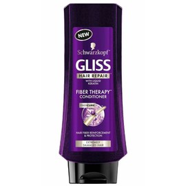 Schwarzkopf 2X ✦BRAND NEW✦ SCHWARZKOPF GLISS CONDITIONER HAIR REPAIR FIBER THERAPY 13.6 ozEa