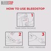 BleedStop First Aid Powder for Blood Clotting - 5 PK