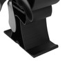 Black 6 Blade Heat Powered Stove Fan Thermodynamically Driven Fireplace