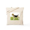 CafePress Beagle 9J27D 02 Tote Bag Natural Canvas Tote Bag, Reusable Shopping Bag