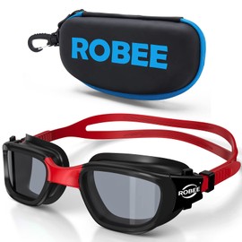 Robee Swimming Goggles, Adult Polarized Swim Goggles for Men Women Youth, Water Pool Glasses