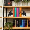 Metal Dragon Wing Bookends – Gothic Fantasy Book Holder Set,