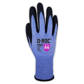 MAGID D-ROC AeroDex ANSI A6 VersaTek Grip Coated Work Glove, 1 Pairs, Size 5/XXS (GPD683)