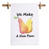 MNIGIU Food Quotes Kitchen Towel Funny Foodie Inspired Gift We
