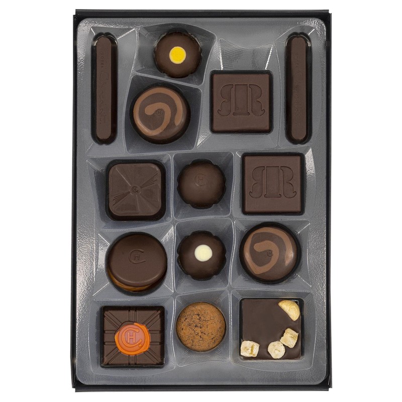 Hotel Chocolat - Serious Dark Fix H-box, 155g