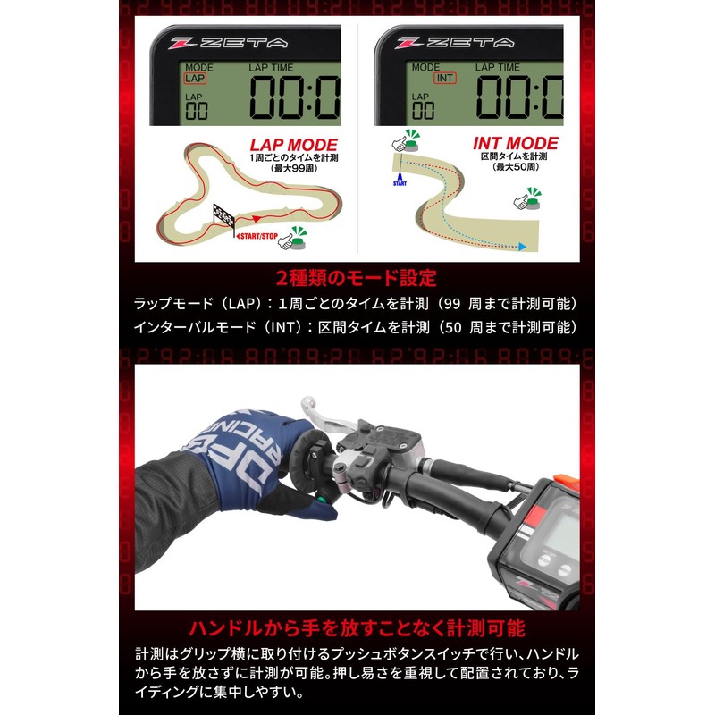 ZETA Racing D3155 Cross Wrap SX Bar 1.1 inches (28.6