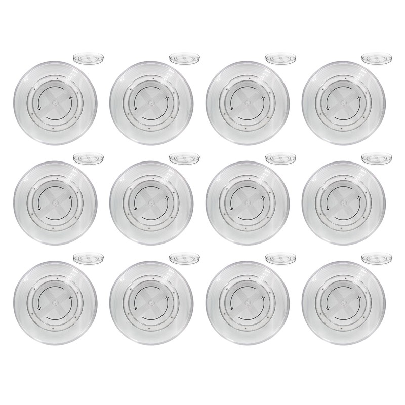 Case of 12 – Lazy Susan Turntable Organizer – FlexStor