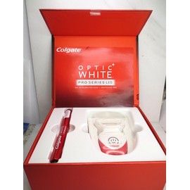 COLGATE OPTIC WHITE PRO SERIES LED DEVICE LIGHT TEETH WHITENING SET EXP:2026