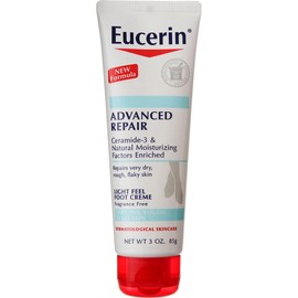 Eucerin Intensive Repair Foot Creme 3 Oz (Pack of 2)
