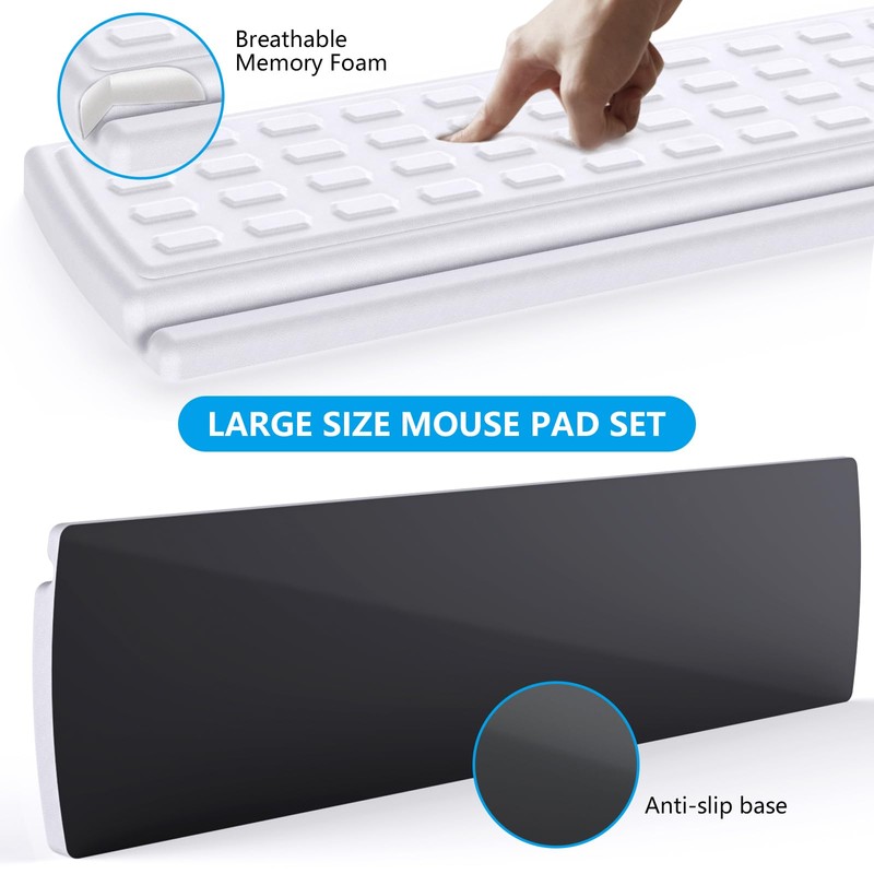 Laokiiy Keyboard Riser,Computer Stand Acrylic Tilted Holder for Easy Ergonomic
