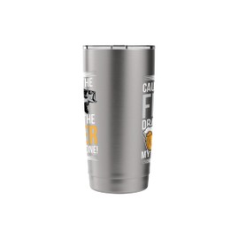 Beer and Fishing Shirt - Caught All The Fish Drank All Beer Stainless Steel Insulated Tumbler