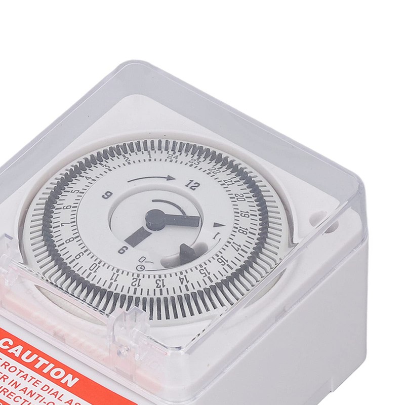 Mechanical Timer, AC 220 V Analogue Timer 24 Hours 15