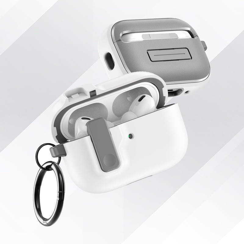 ARGOO Funda para AirPods Pro 2 Cierre Magnético Expulsión Automática,