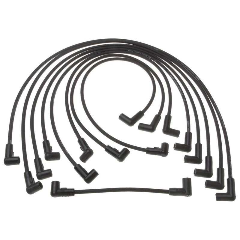 ACDelco Juego de Cables de Bujía Professional 9618V, Negro