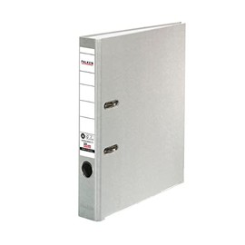 Original Falken Recycolor environmental folder Öko. Made in Germany. Coloured paper cover outside 5 cm narrow DIN A4 grey ring binder file folder letter file office folder cardboard folder CO2 neutral Blue Angel