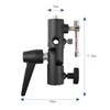 Camera Fill Light Tripod Ball Head Metal Universal Flash Light