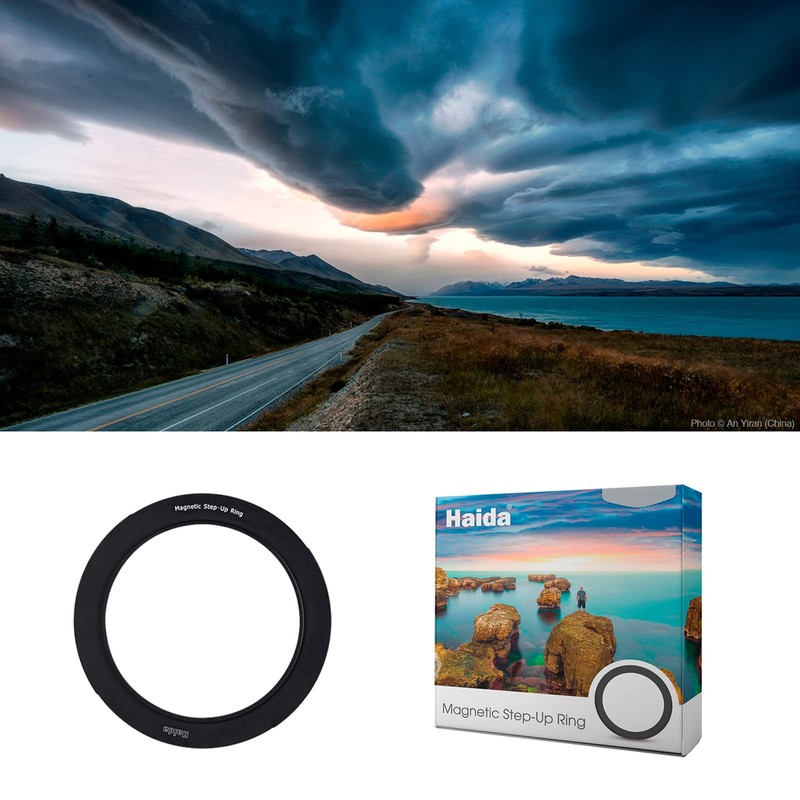 Haida Magnetic Step-up Ring 67-82mm Adapter Step Up Ring for