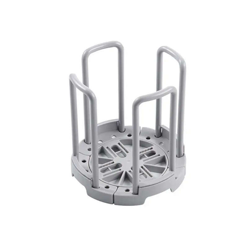Retractable Bowl Organizer for Kitchen Storage – Detachable Dish Rack