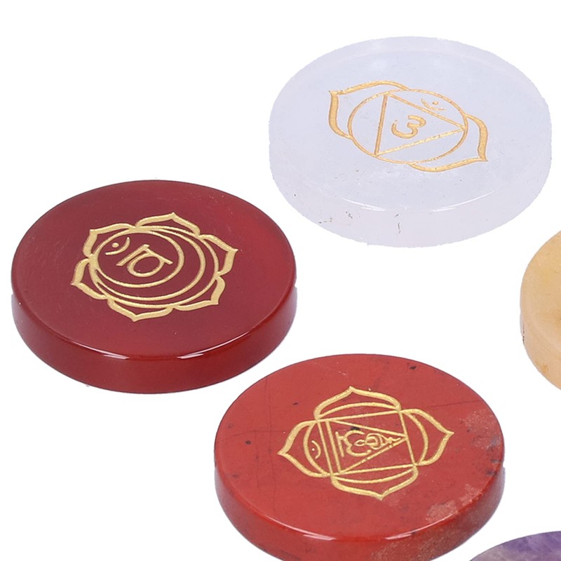 Chakra Stones, Natural Chakra Set Unique for Healing for Meditation