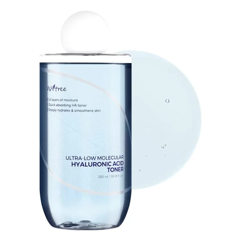 Tónico Hidratante Ácido Hialurónico Isntree Vegano Rostro 300 ml