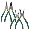 FUNOMOCYA Spring Loaded Pliers Kit 4pcs Circlip Pliers for Electrical