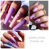 BURANO Poly Extension Gel Nail Kit, 6 Colours Nail Poly