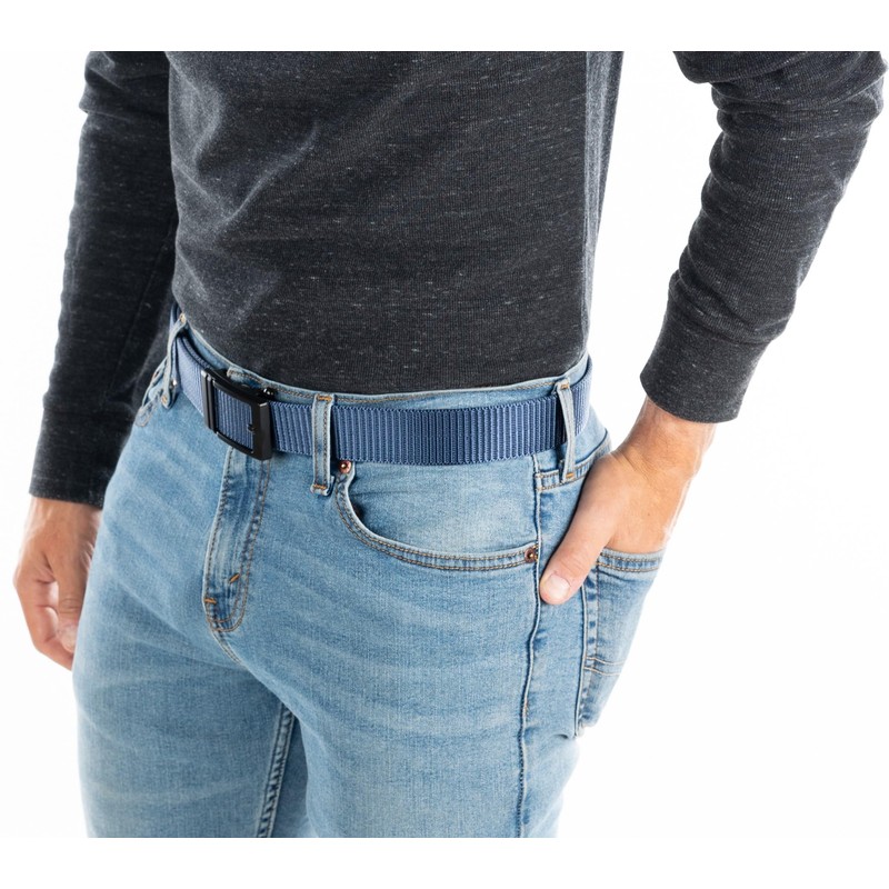Funky Junque - Cinturón de carraca para hombre, nailon táctico,
