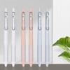 UPENOTE 6pcs Gel Pen set, Black Ink Pens 0.18mm /0.28mm
