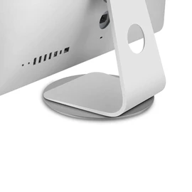 Hztyyier Base giratoria para Monitor de rotación de 360 ​​°, Soporte Giratorio para Monitor de Pantalla de computadora de aleación de, Base giratoria giratoria para iMac Disply Rotating Mount