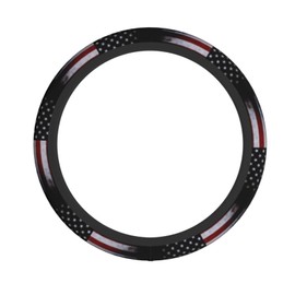 American Flag Steering Wheel Cover Car Accessories Cute for Women Girls Girly Universal 15 Inch Neoprene Auto Interior Decor Anti Slip Car Truck Protector