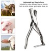 Pig Ear Tag Plier Stainless Steel Animal Ear Notcher with