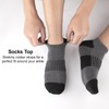 eallco 10 Pairs Ankle Socks Men Running Low Cut Socks