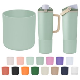 Silicone Higher Boot Compatible with Owala 30oz & 40oz FreeSip Sway Bottles & Tumblers, Large Protection Anti-slip Bottom Cover Sleeve for Freesip Sway Tumbler and Bottle