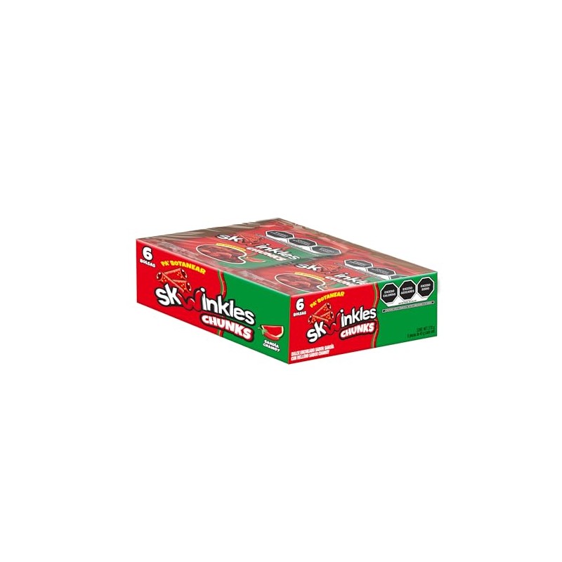 Skwinkles Chunks Sandia con 6 bolsas de 45g