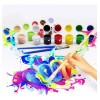 50 Tiras Vacías Para Pintura,tarros De Pintura, Recipientes
