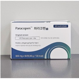 Paracopene tablets berberine quercetin dietary fiber 600mg 60 tablets 1 box / 파라코펜정 베르베린 퀘르세틴 식이섬유 600mg 60정 1박스